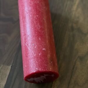 Red Pillar Candle